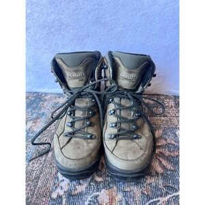 Lowa Renegade GTX Mid Hiking Boots Womens 8.5 Gore-Tex Vibram (no insoles)